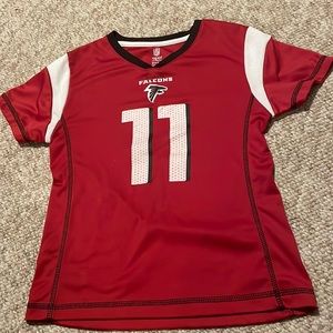 3/$15 Atlanta Falcons girls tee - size M